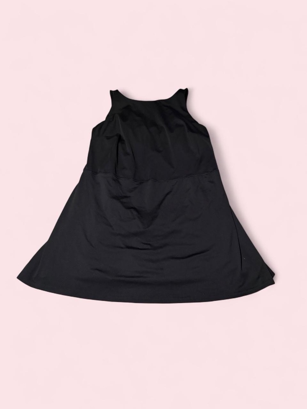 all in motion Black Sleeveless A-Line Mini Dress